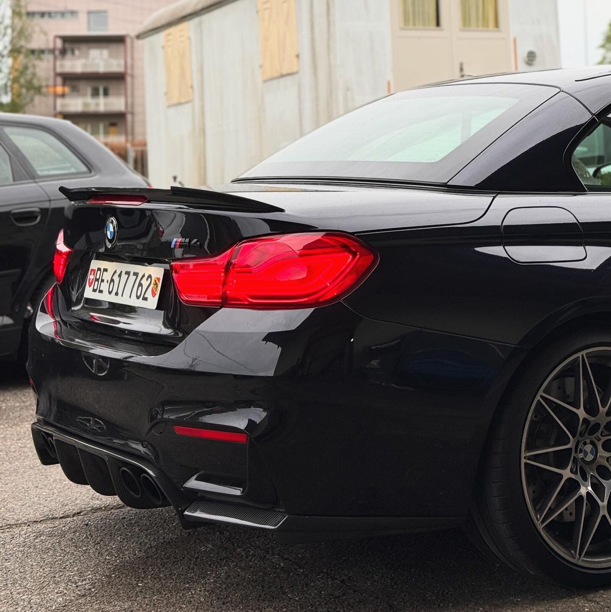 BMW M4 F83 & F33 4 SERIE CARBON SPOILER - CS STYLE