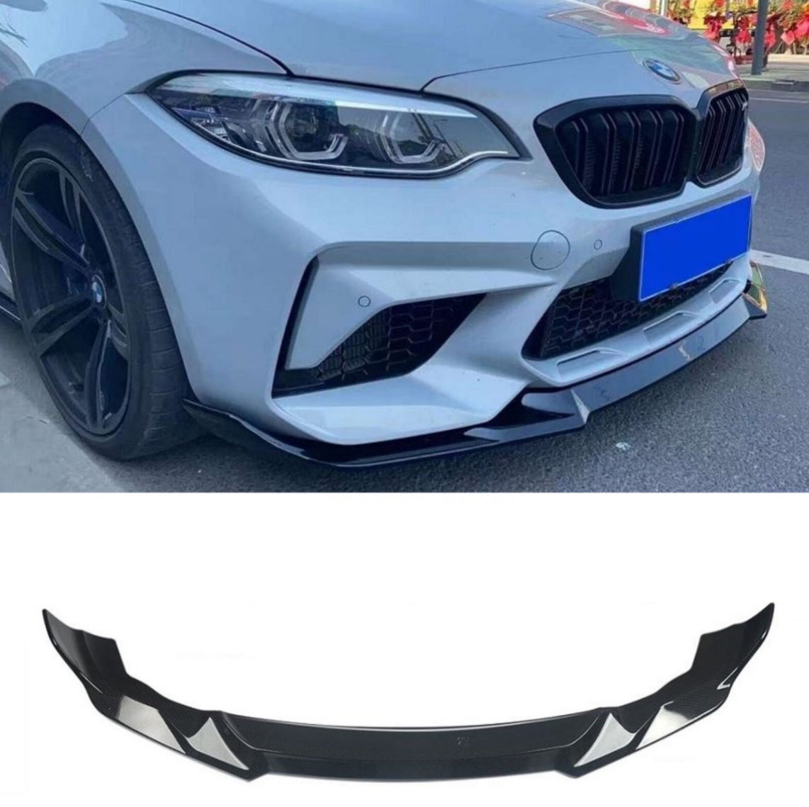 CS Style ABS Frontlippe für BMW M2 F87 Competition