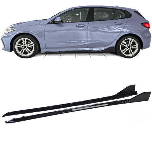 Seitenschweller BMW 1er F40 ab 2019 Schweller Schwaz Glanz + DTC CH Gutachten