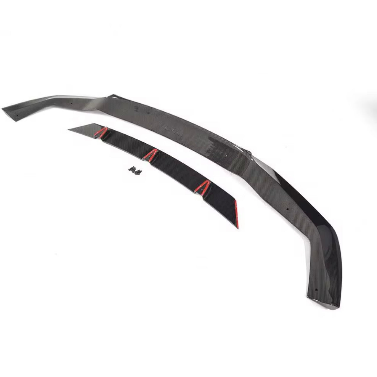 Frontlippe V-Typ MIT DTC CH-GUTACHTEN FUSSGÄNGERSCHUTZ Carbon Frontspoiler BMW M2 F87 2016-2019