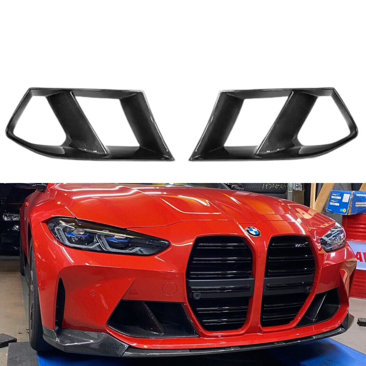 BMW M3/M4 G80/G81/G82/G83 – Carbon Lufteinlässe