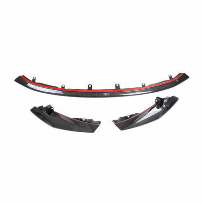 Frontspoiler CSL Typ Echtcarbon BMW M4 G82 G83 M3 G80 G81 Frontlippe + DTC Fußgängerschutz
