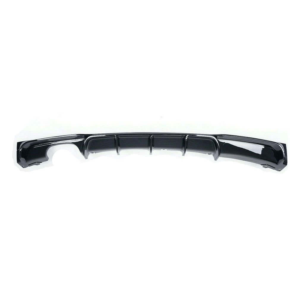 BMW 3 SERIES F30/F31 GLOSS BLACK LEFT EXHAUST DIFFUSER - MP STYLE - BLAK BY Tuning Deals