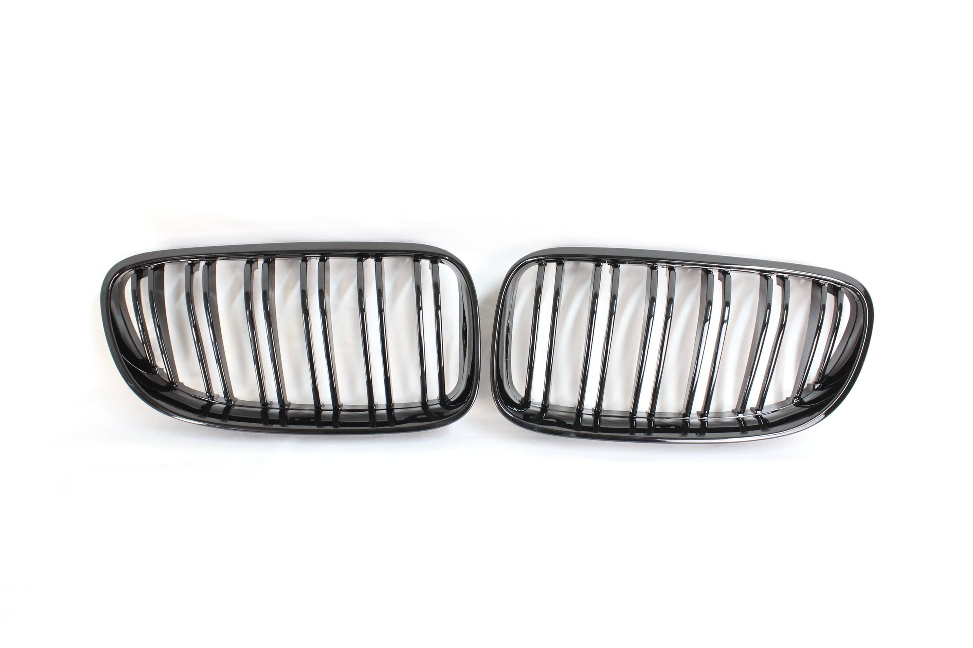 BMW 3 SERIES E92 & E93 LCI DOUBLE SLAT BLACK GRILLES - BLAK BY Tuning Deals