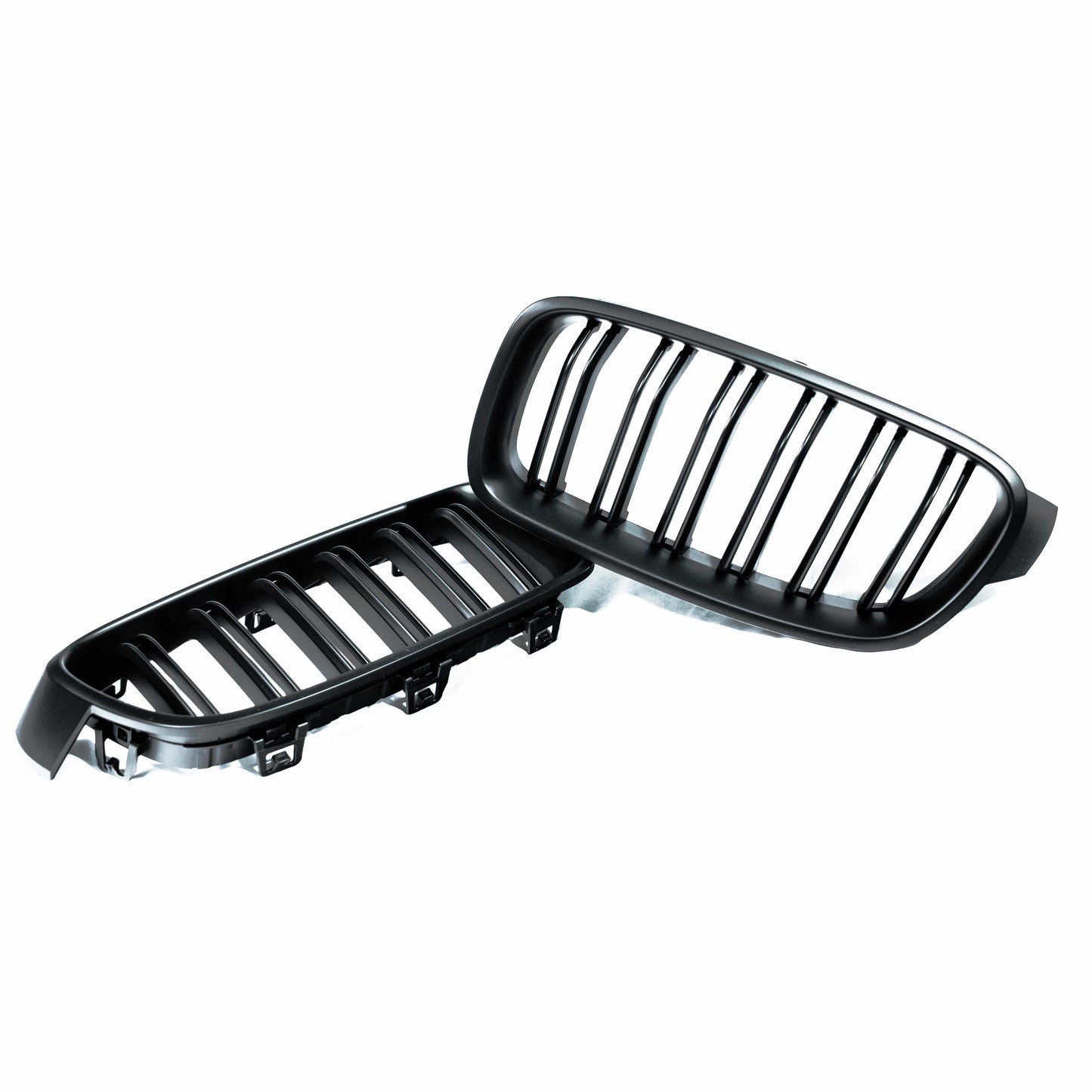 BMW 3 SERIES F30/F31 MATTE BLACK DOUBLE SLAT GRILLES