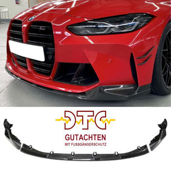 Frontspoiler P-Type Echt Carbon Performance BMW M4 G82 G83 M3 G80 G81 Frontlippe + DTC CH Gutachten