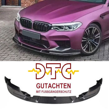 Frontspoiler D-Type Carbon BMW F90 M5 Frontlippe DTC GUARDS FOOT GUARD 3D Design