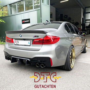 Heckspoiler C-Typ Carbon CH Gutachten BMW M5 F90 5er G30 Hecklippe