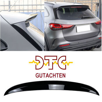 Dachspoiler AMG DTC CH Gutachten Schwarz Glanz Mercedes GLA-Klasse H247 Spoiler