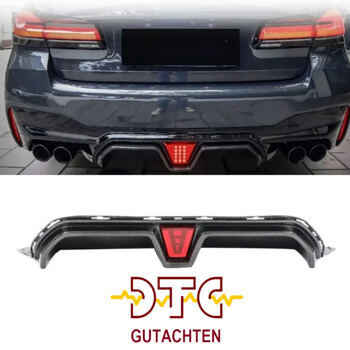 Carbonfaser-Heckdiffusor für BMW F90 M5 Competition + DTC CH-Zulassung