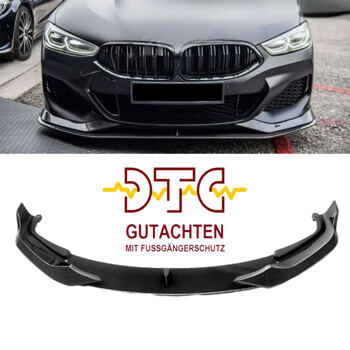 Frontspoiler A-Typ Carbonoptik BMW 8er G14 G15 G16 M850i 840i Frontlippe + DTC CH Gutachten mit Fußgängerschutz