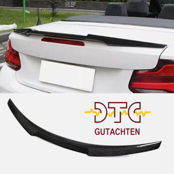 Heckspoiler V-Typ Carbon BMW F23 Cabrio M235i 225i Hecklippe + DTC CH Gutachten