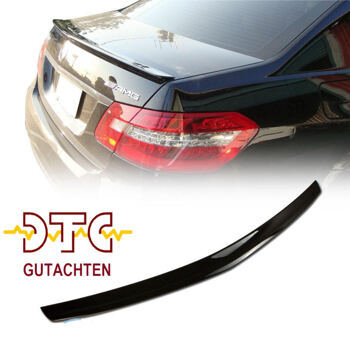 Heckspoiler AMG Look E63 mit DTC Gutachten Schwarz Glanz Mercedes E-Klasse W212