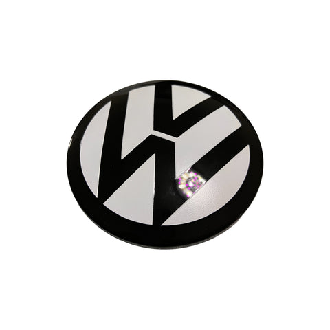 VW Embleme in Weiss (vorne & hinten)