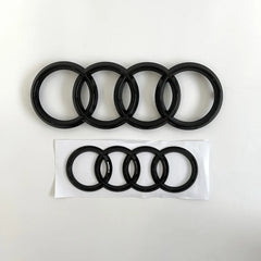 Audi Embleme in Schwarz (A3/A5/A6)