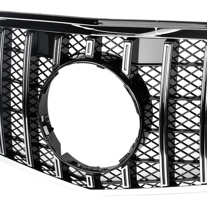 GT Panamericana Grill passend für Mercedes E-Klasse W212 vor 13 silver schwarz