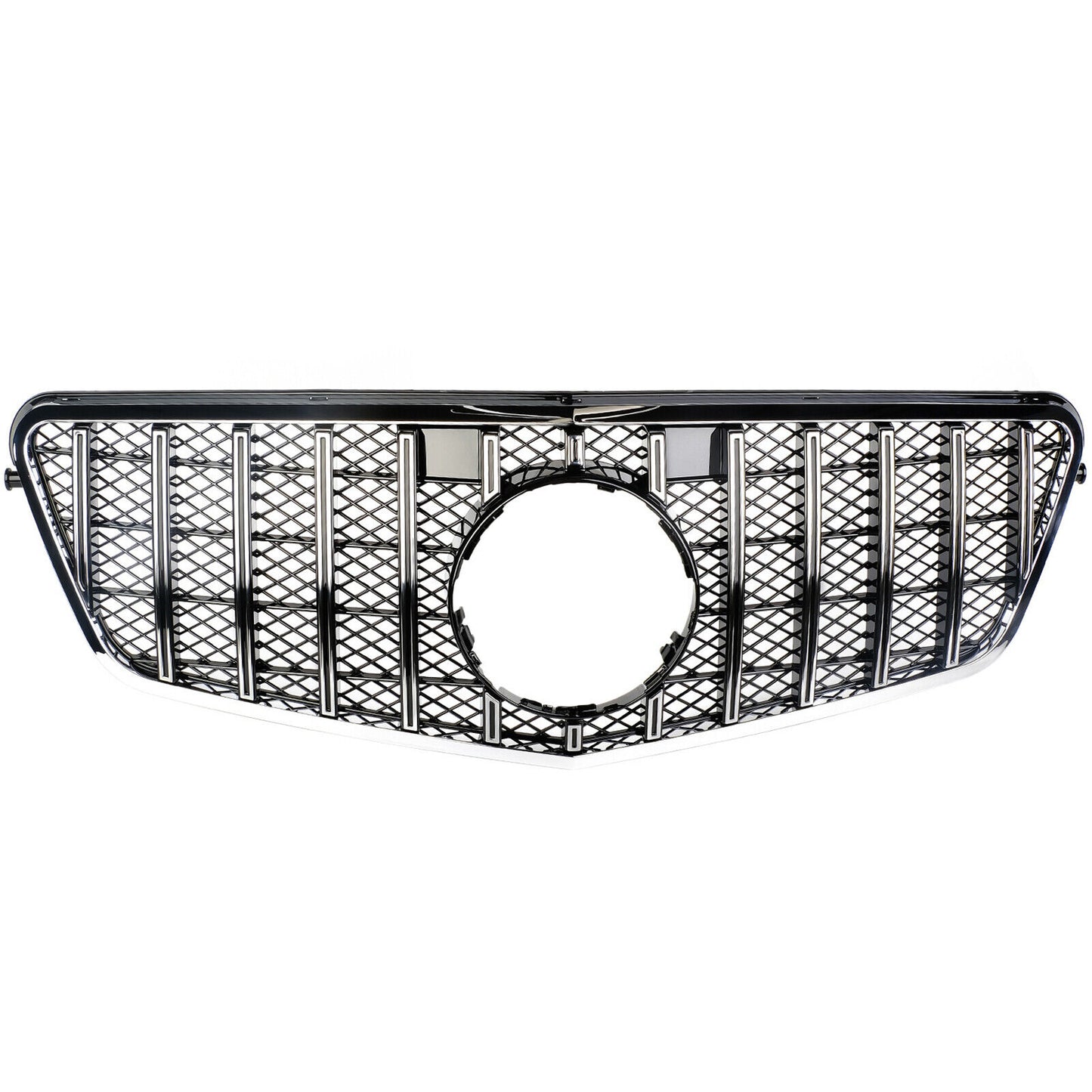 GT Panamericana Grill passend für Mercedes E-Klasse W212 vor 13 silver schwarz