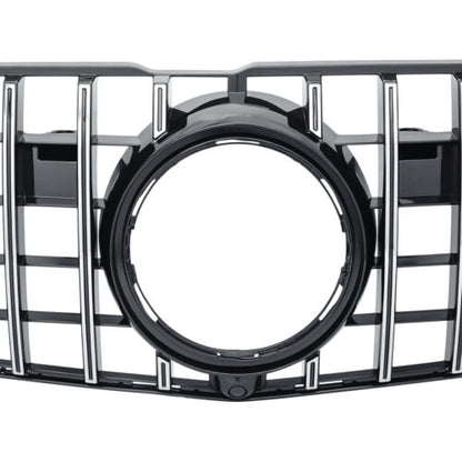 GT Panamericana Grill passend für Mercedes GLS X166 2015-19 silver schwarz