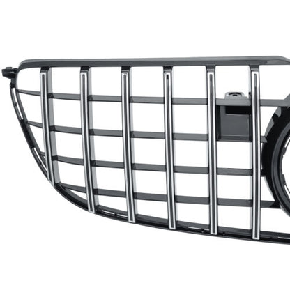 GT Panamericana Grill passend für Mercedes GLS X166 2015-19 silver schwarz