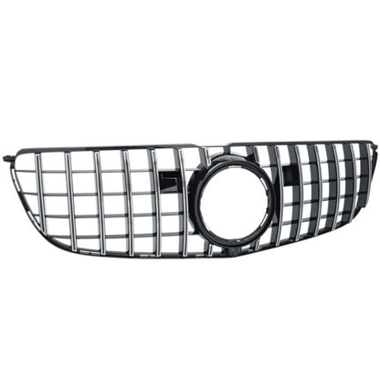 GT Panamericana Grill passend für Mercedes GLS X166 2015-19 silver schwarz