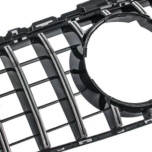 GT Panamericana Grill passend für Mercedes C-Klasse W205 13-18 silver schwarz